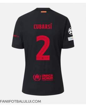 Barcelona Pau Cubarsi #2 Tricou Fotbal Replică 2024-25 Barbati Deplasare